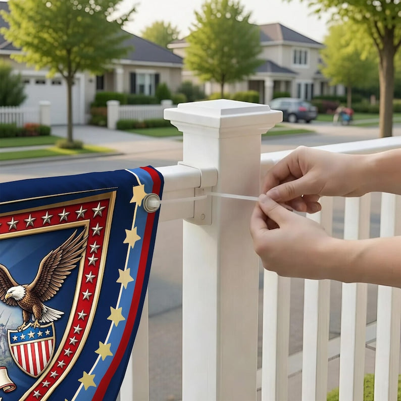USA 250th Anniversary Fan Flag
