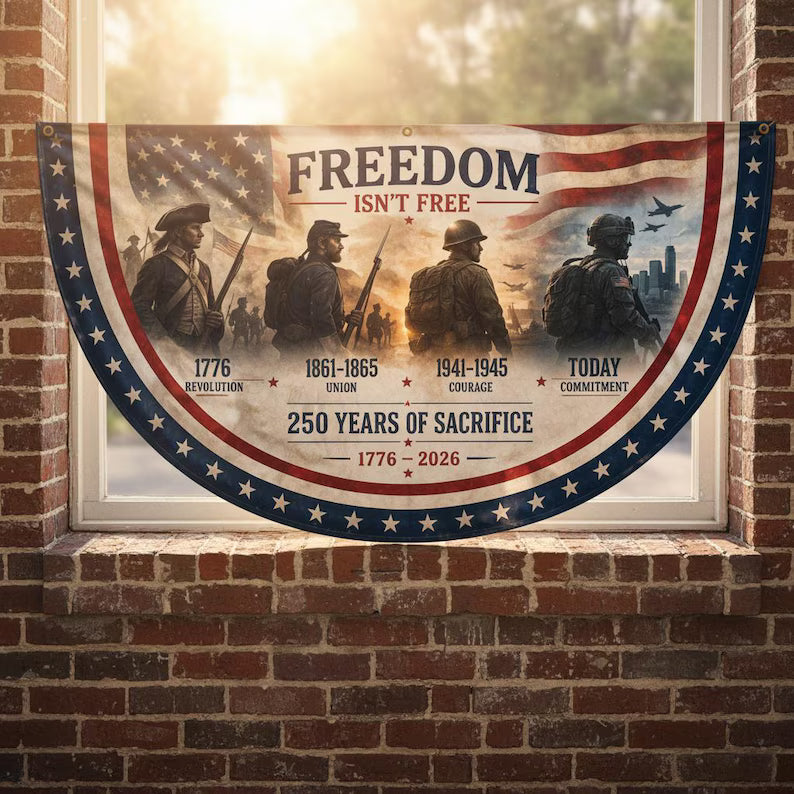 Freedom Tribute Flag 1776-2026