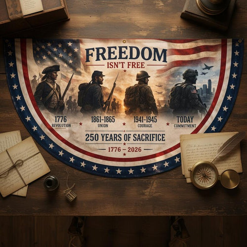 Freedom Tribute Flag 1776-2026
