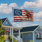 USA 250 Horse American Flag