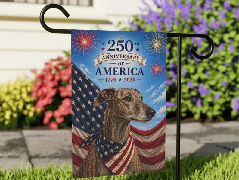 Greyhound USA 250th Flag