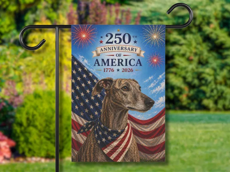 Greyhound USA 250th Flag