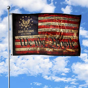 We The People 250th Flag, Patriotic Independence Day Banner