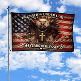 One Nation Under God Flag 1776-2026