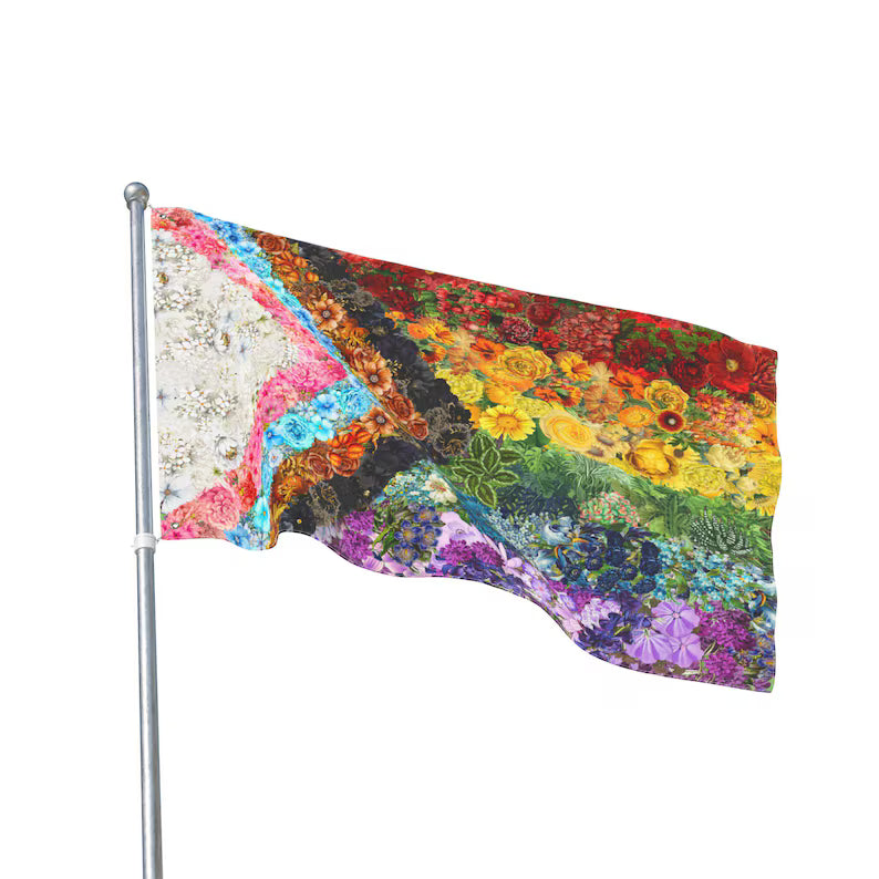 Floral Pride Flag