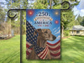 Greyhound USA 250th Flag