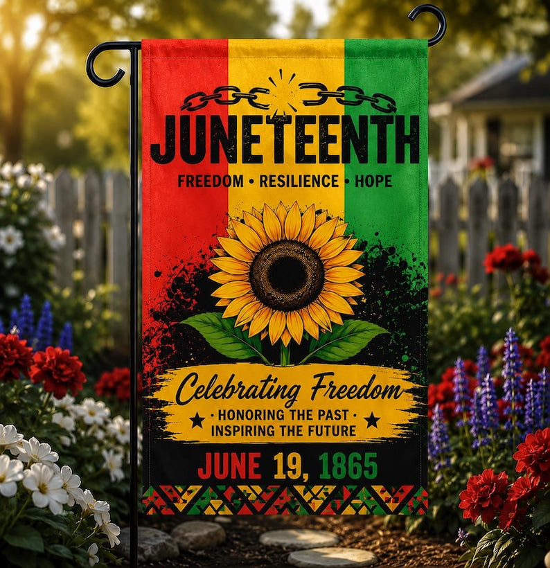 Freedom Resilience Hope Flag