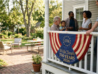 USA 250 Semicircle Fence Flag