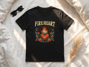 Fireheart Sacred Heart Boho Shirt