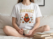 Fireheart Sacred Heart Boho Shirt