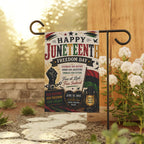 Juneteenth Freedom Day Garden Flag
