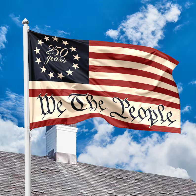 USA 250 We The People Flag