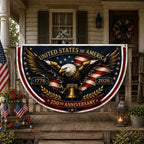 America 250 Celebration Eagle House Flag