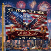 USA 250 Blessings Flag