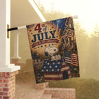 Snoopy 4th of July Garden Flag