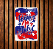 Happy 4th of July Garden Flag