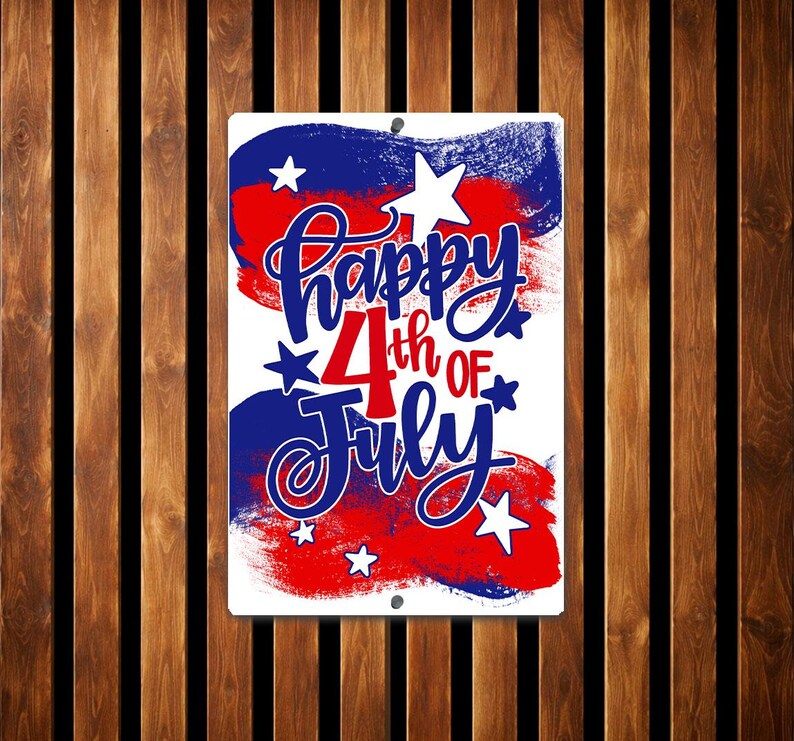 Happy 4th of July Garden Flag