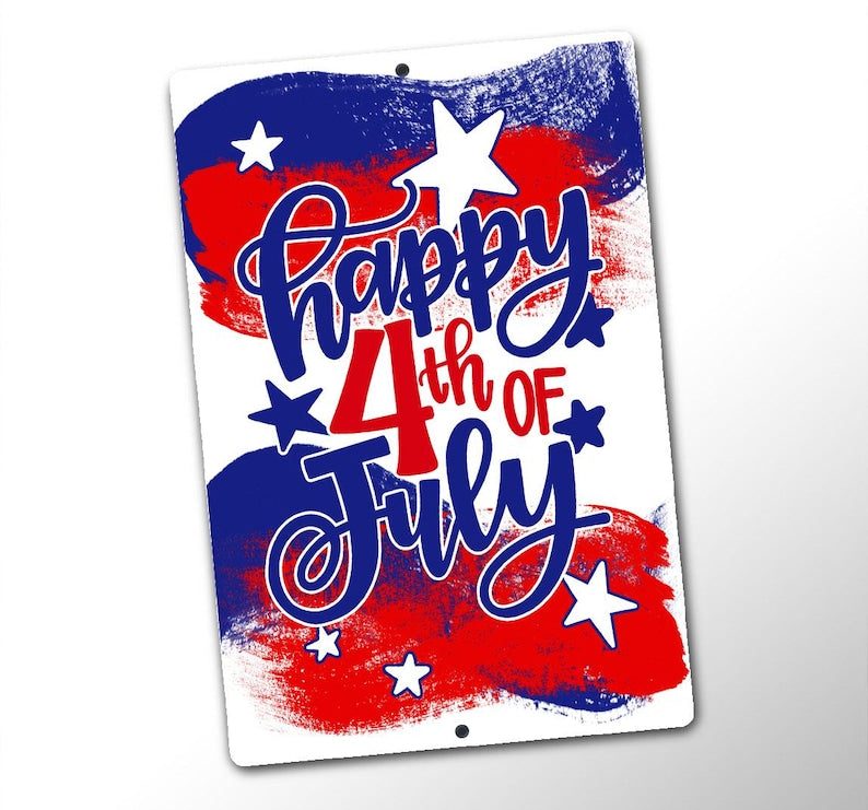 Happy 4th of July Garden Flag