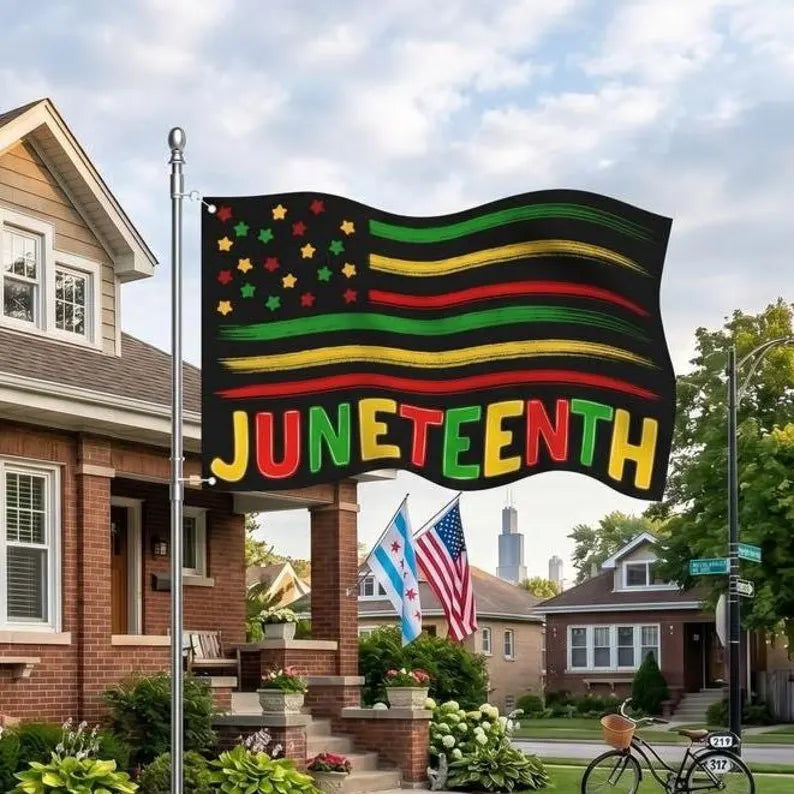 Juneteenth Flag Celebrate Freedom Day Banner