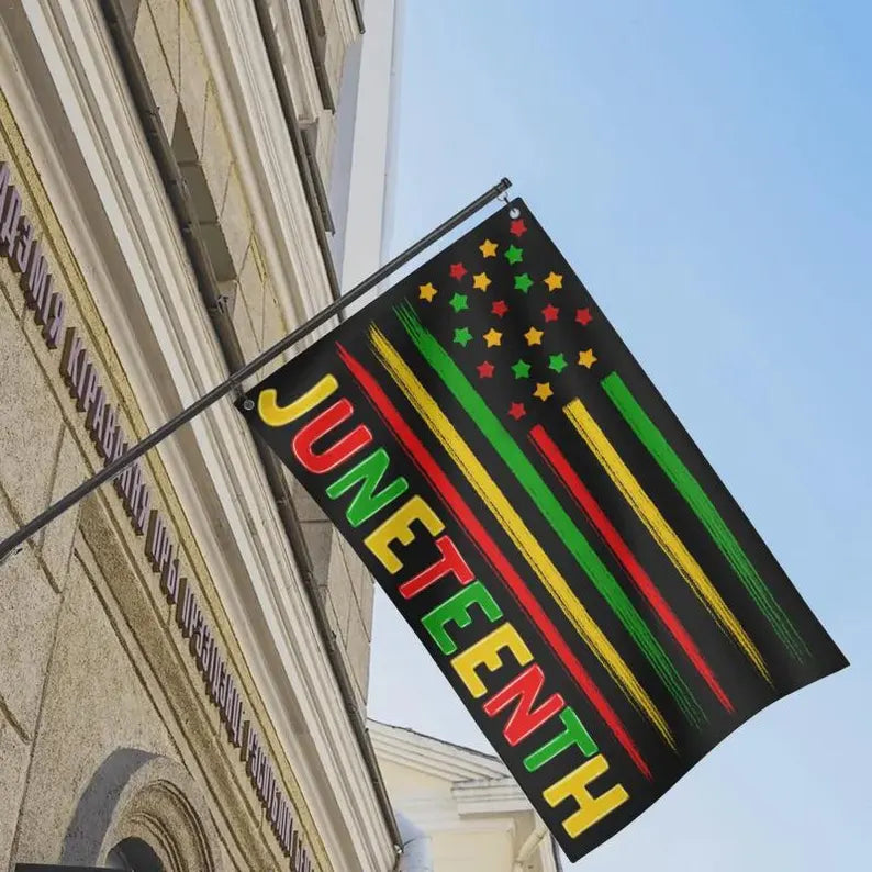 Juneteenth Flag Celebrate Freedom Day Banner