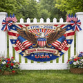 America 250th Anniversary Semicircle Flag, Patriotic USA Banner