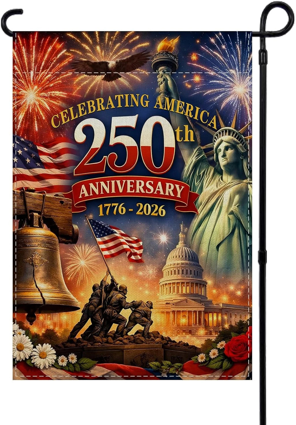 USA 250th Anniversary Flag
