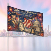 America 250th Anniversary House Flag, 1776 2026