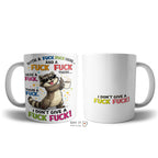 Funny Raccoon Mug Humorous Coffee Cup Gift