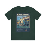 Wheel Appeal Retro Car Art Short Sleeve Tee Shirt