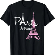 I Love Paris Eiffel Tower France French Souvenir T-Shirt