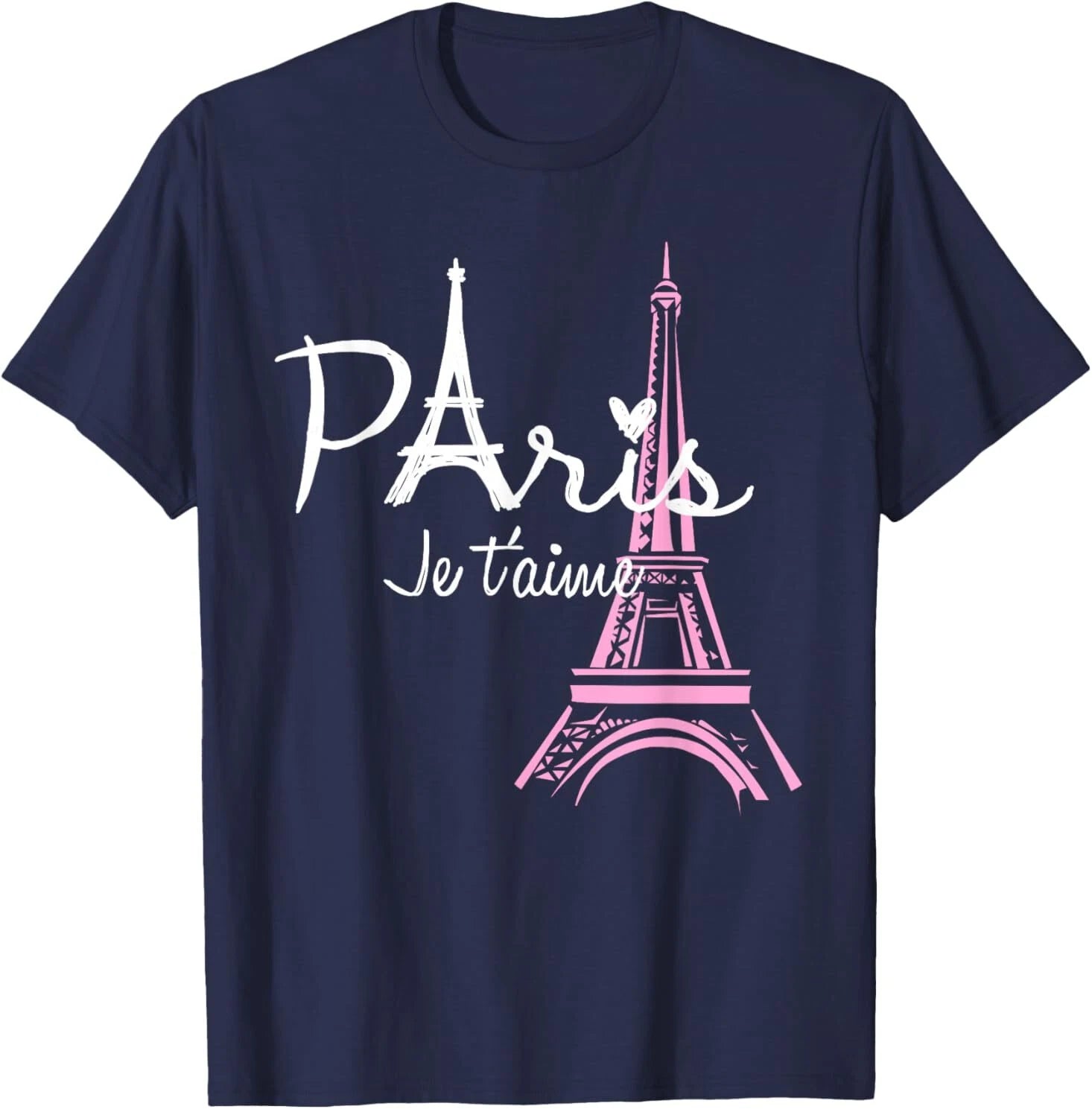 I Love Paris Eiffel Tower France French Souvenir T-Shirt