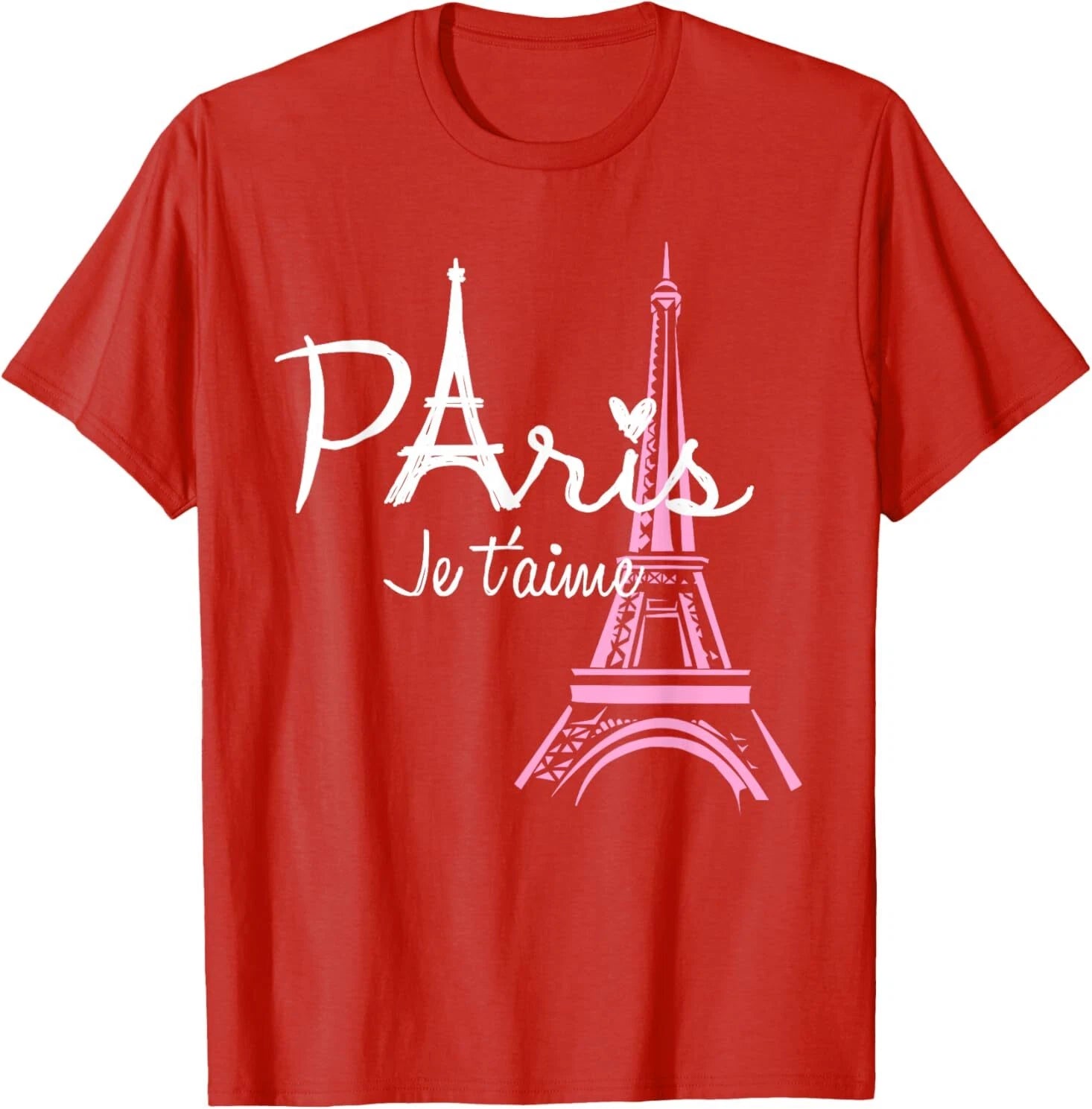 I Love Paris Eiffel Tower France French Souvenir T-Shirt