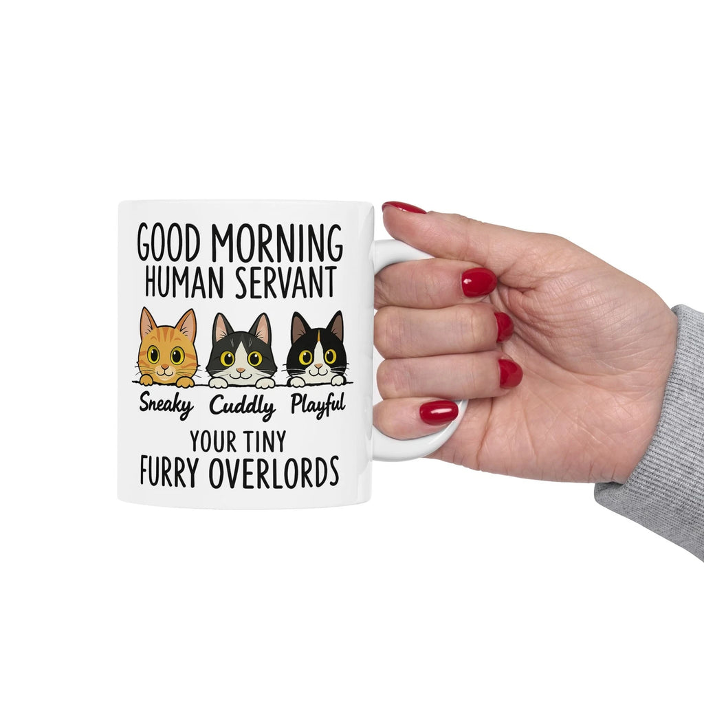 Funny Cat Mug Cute Kitten Coffee Cup Gift