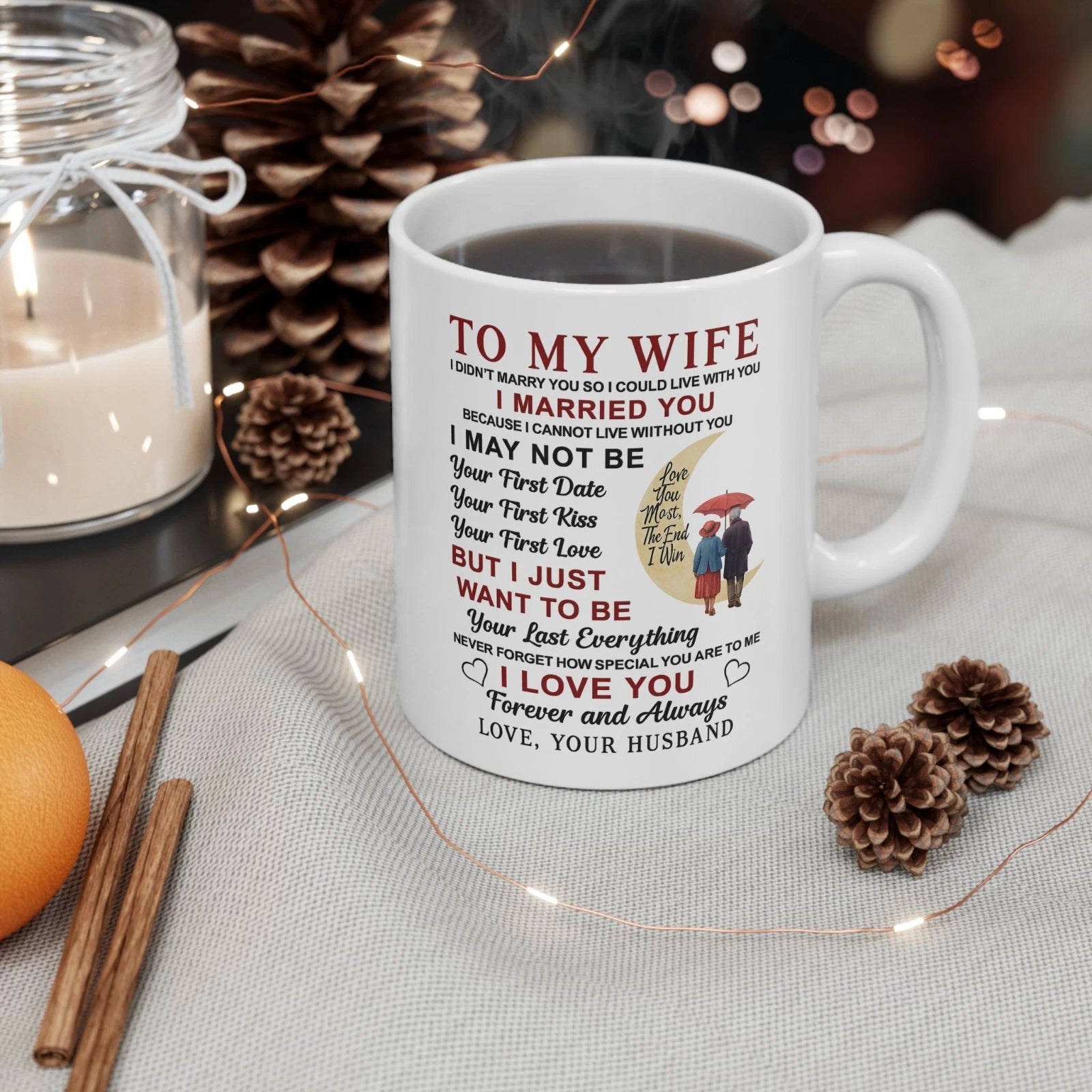 To My Wife Mug Romantic Anniversary Gift