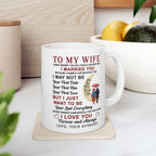 To My Wife Mug Romantic Anniversary Gift