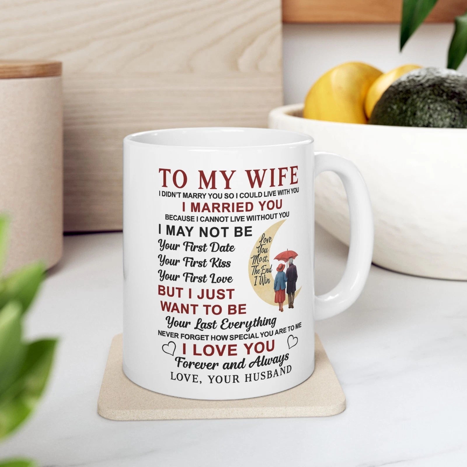 To My Wife Mug Romantic Anniversary Gift