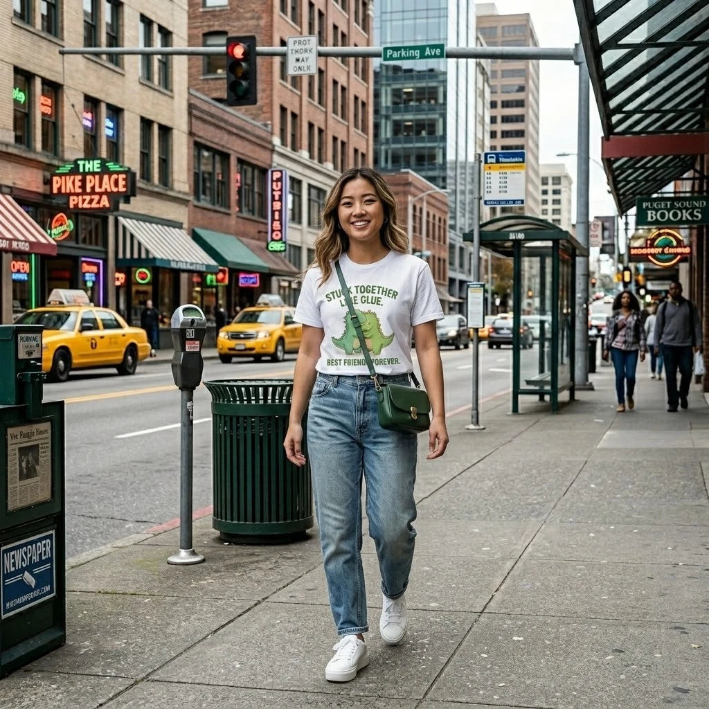 Dinosaur Best Friends Forever T-Shirt