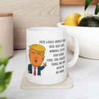 Funny Trump Dad Mug Novelty Coffee Cup