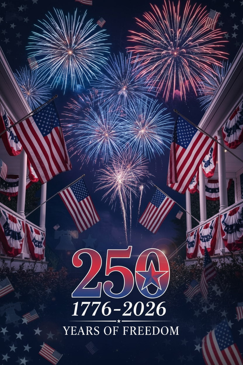 USA 250 Years Mobile Hero